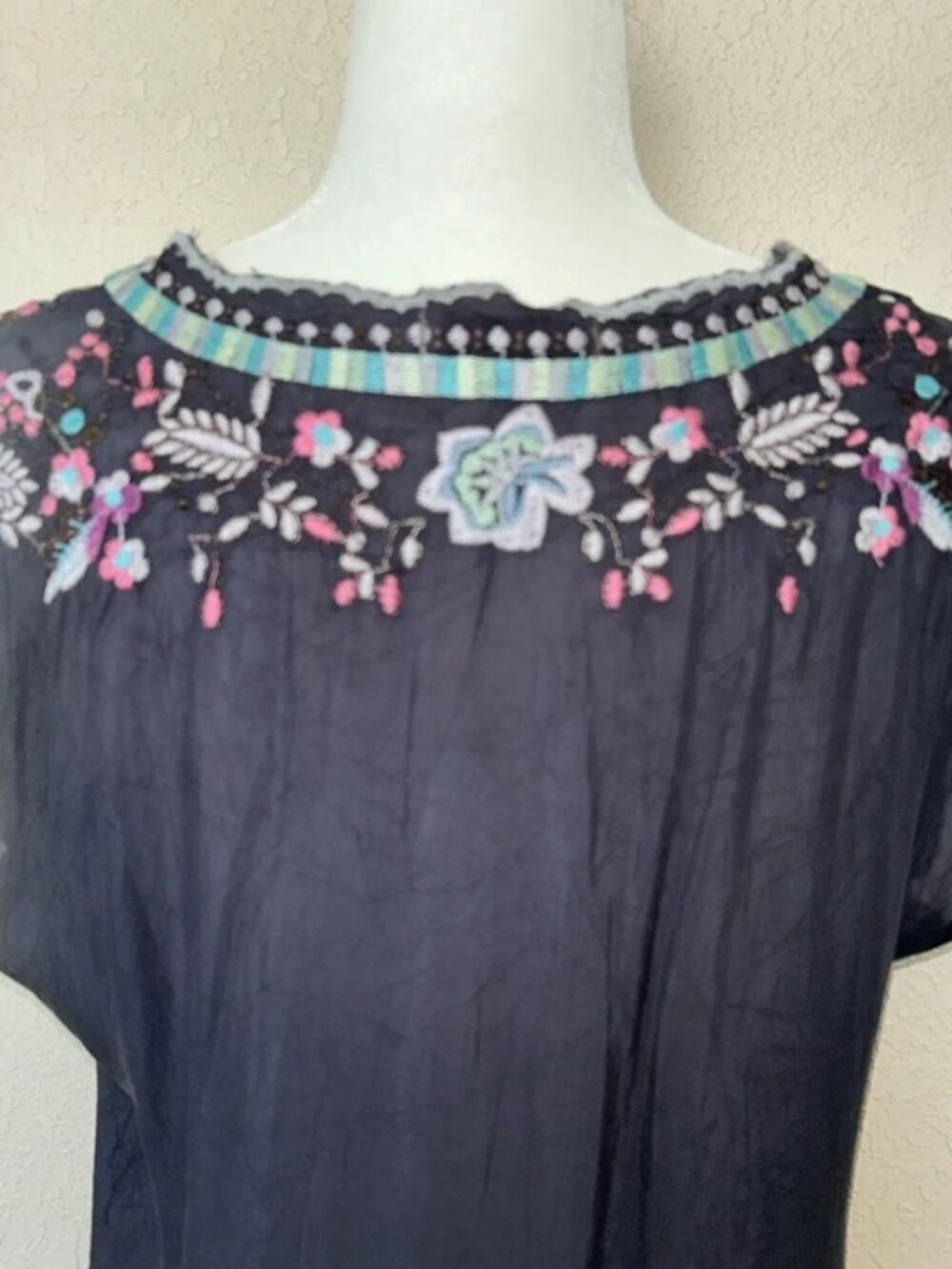 Embroidered Top by Johnny Was - Picture 5 of 10